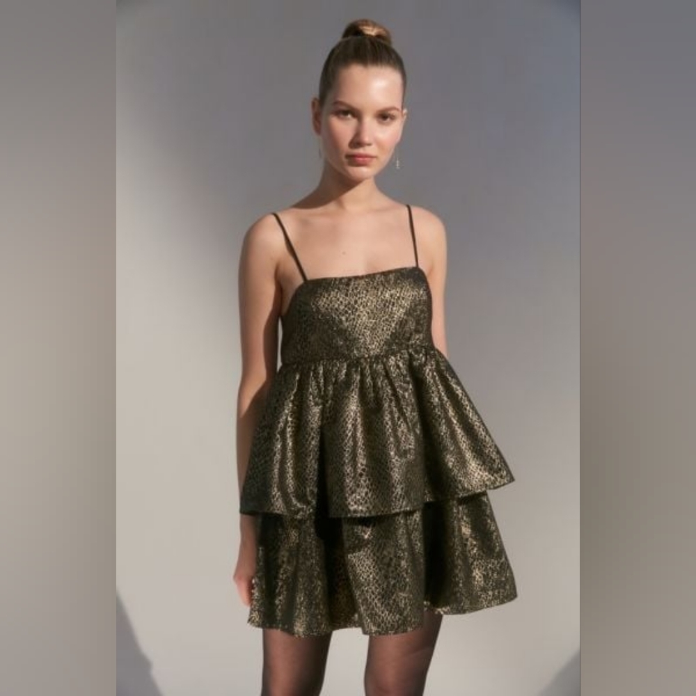 NWT Urban Outfitters Tiered Babydoll Dress